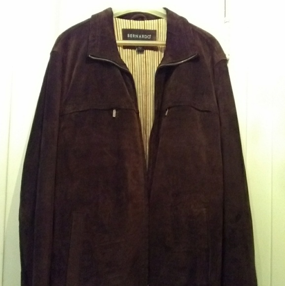 Bernardo Other - Bernardo genuine suede leather men's coat